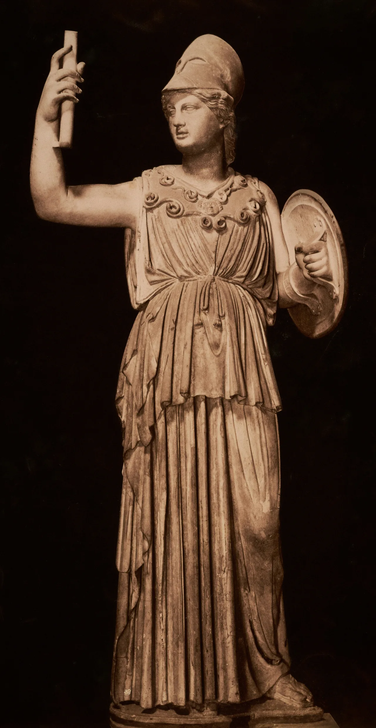 Classical statue of Athena